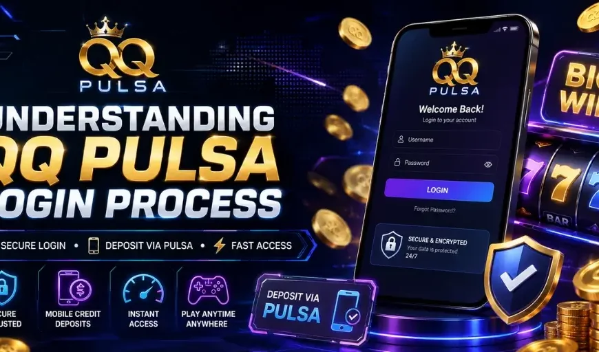 QQ Pulsa Login Process