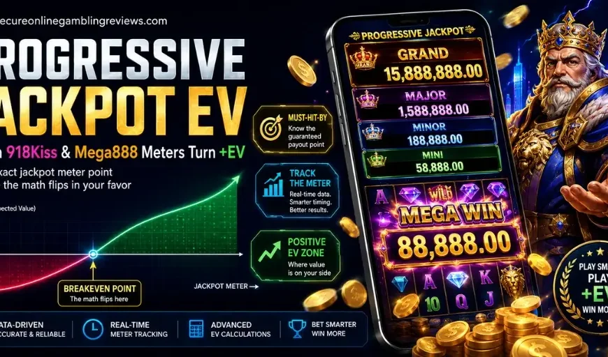 918Kiss progressive jackpot EV
